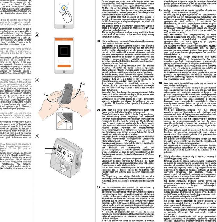 Actual product image Claber Tempo myAquaSolar (Irrigation computer)