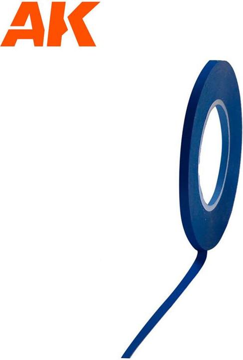 Actual product image AK Interactive Blue masking tape for curves 3 mm