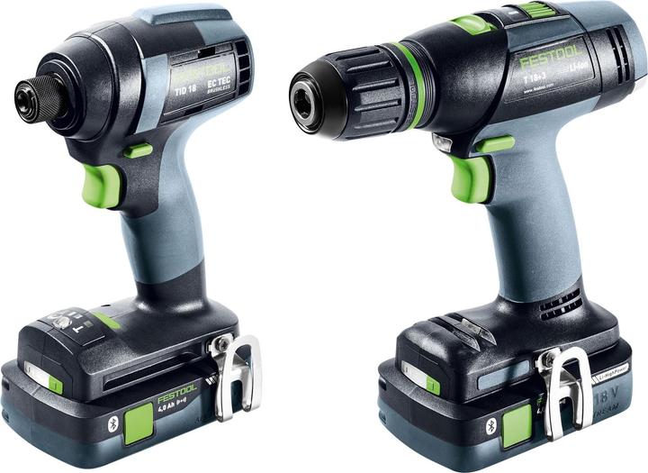 Produktbild Festool Schrauber- und Bohrer-Set TID 18 HPC 4,0 I-Set T18 (Akkubetrieb)