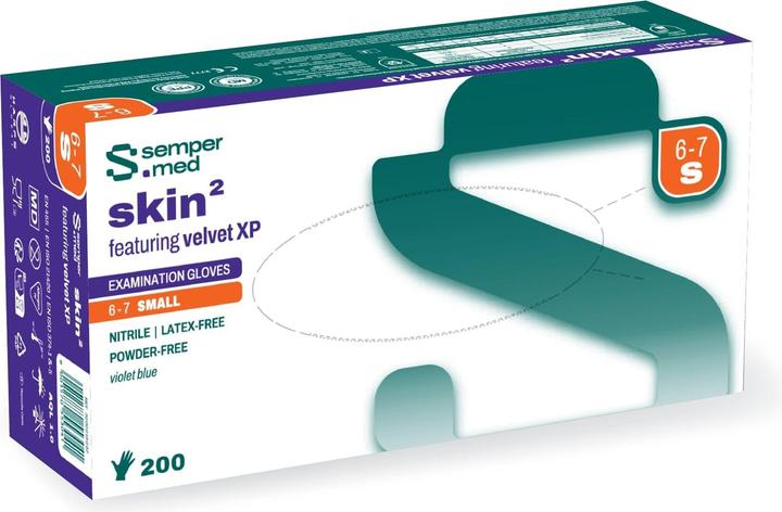 Actual product image IVF Hartmann SEMPERMED Skin2 S 200 (S)