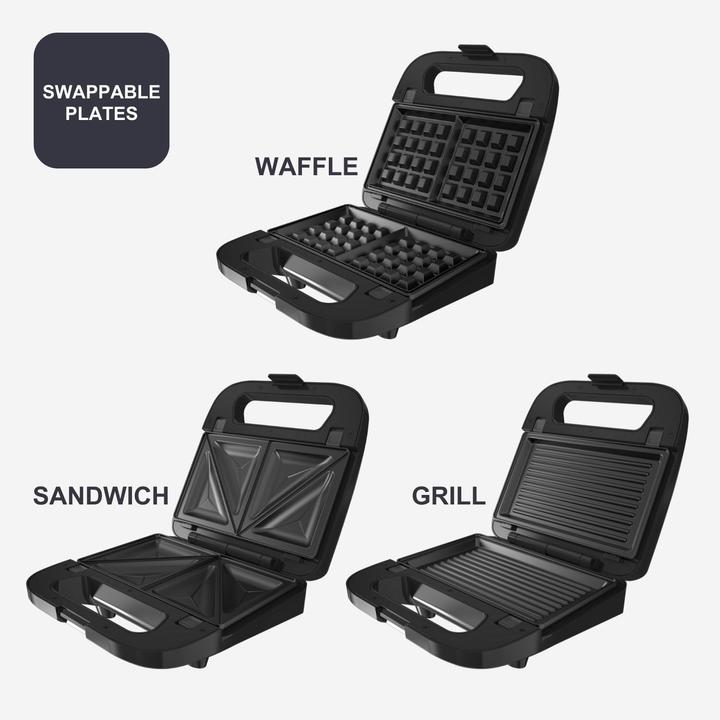 Actual product image Black & Decker BXSA754E Sandwich toaster (CH plug)