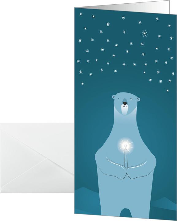 Sigel Polar Bear with Candle (10 pcs.)