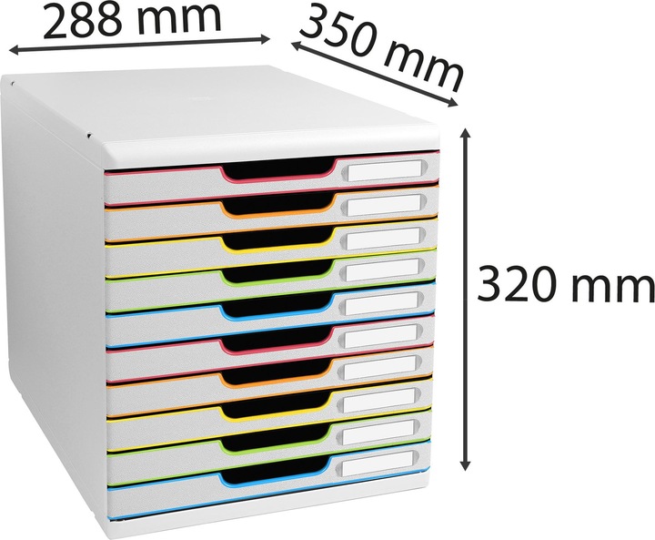 Actual product image Exacompta Modulable drawer boxes (A4+)