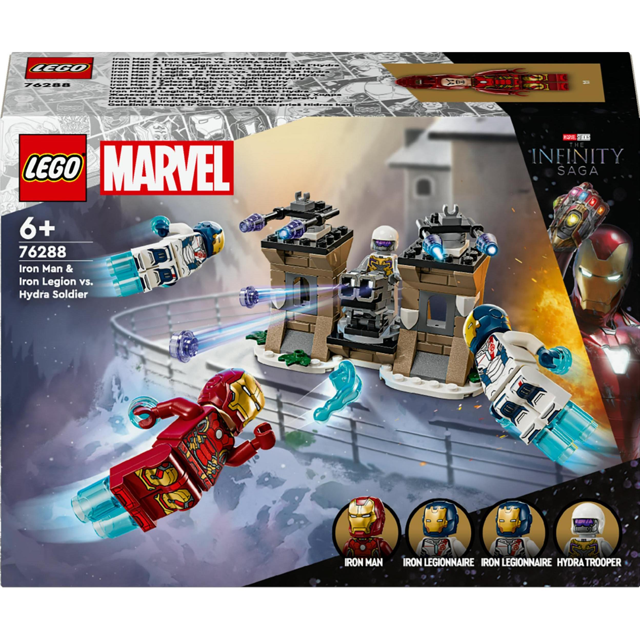 LEGO Iron Man & Iron Legion vs. Hydra-Soldat (76288, LEGO Marvel)