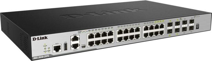 Actual product image D-Link 28-P LAYER 3 GIGABIT POE SWITCH (28 Ports)