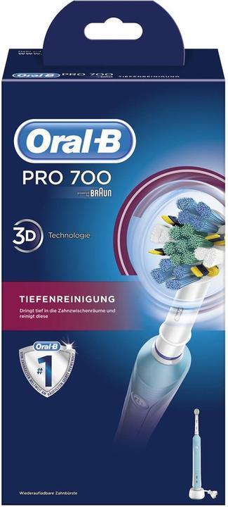 Produktbild Oral-B Pro 700 SensiClean (Oszillierende Zahnbürste)