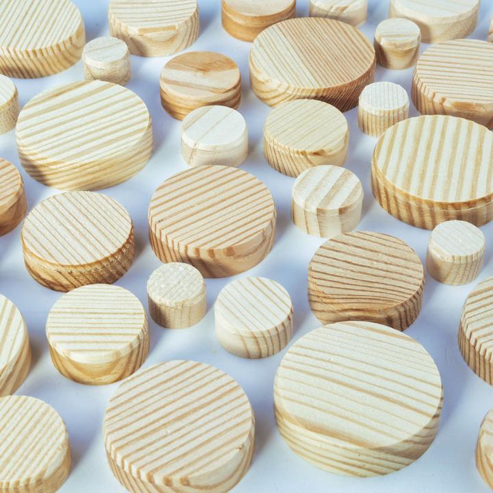 Produktbild wolfcraft 40 Konusplättchen, Ø 20 mm (40 Stk.)