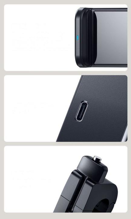 Actual product image Baseus Energy Storage Backseat Holder Wireless Charger