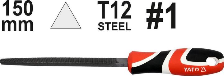 Actual product image Yato PILNIK DO METALU 150mm #1 TRÓJKĄTNY (150 mm)