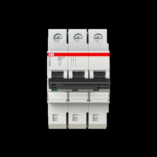 Produktbild ABB Sicherungsautomat S400 Typ B 63A 10kA