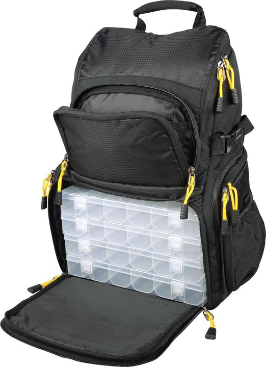 Spro Zaino da pesca con 4 scatole da pesca