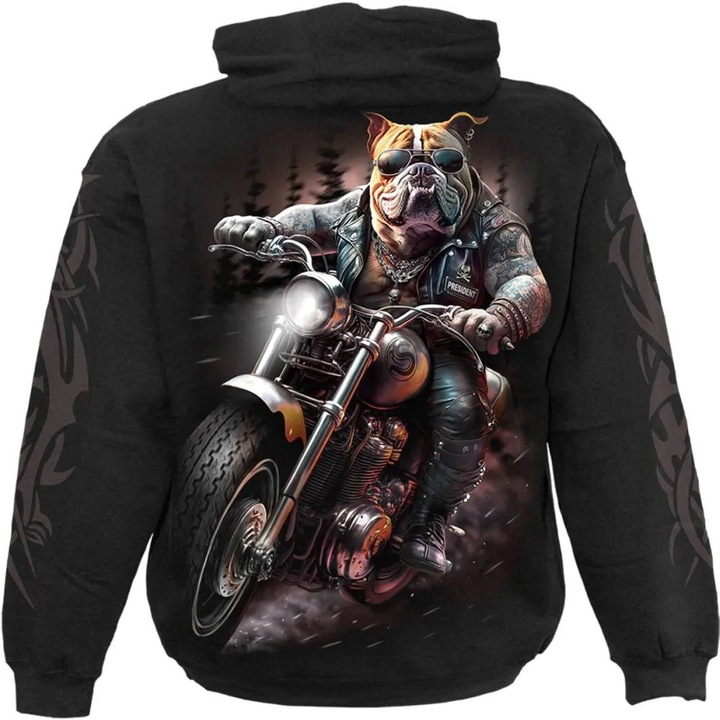 Immagine prodotto Spiral Top Dog Felpa con Cappuccio Adulto Unisex (M)