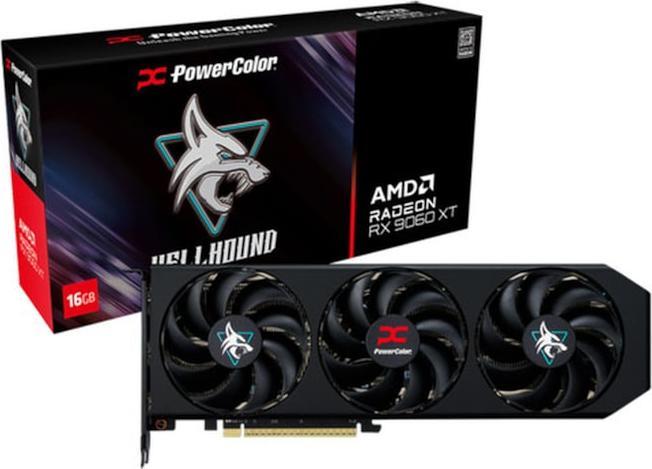 Image du produit Powercolor Hellhound Radeon RX 9060 XT (16 Go)
