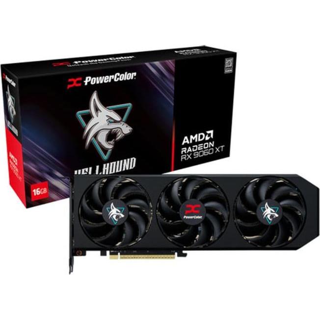 Powercolor Hellhound Radeon RX 9060 XT (16 GB), Grafikkarte