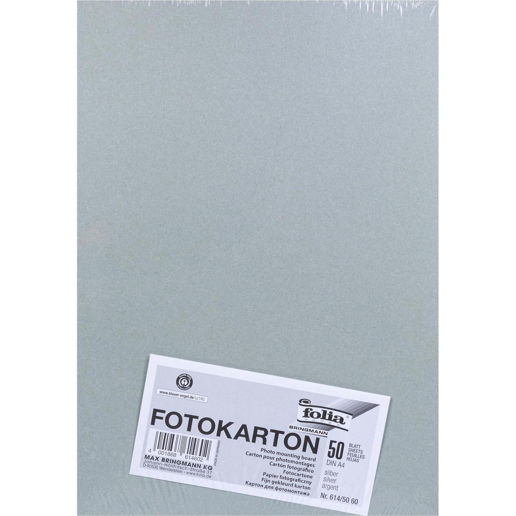 Folia, Bastelpapier, Fotokarton farbig Format A4 (300 g/m², 1 x)