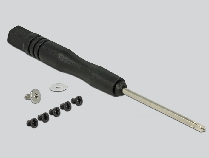 Produktbild Delock Konverter SATA 22 Pin auf M.2 NGFF 2.5" mit 7mm Gehäuse