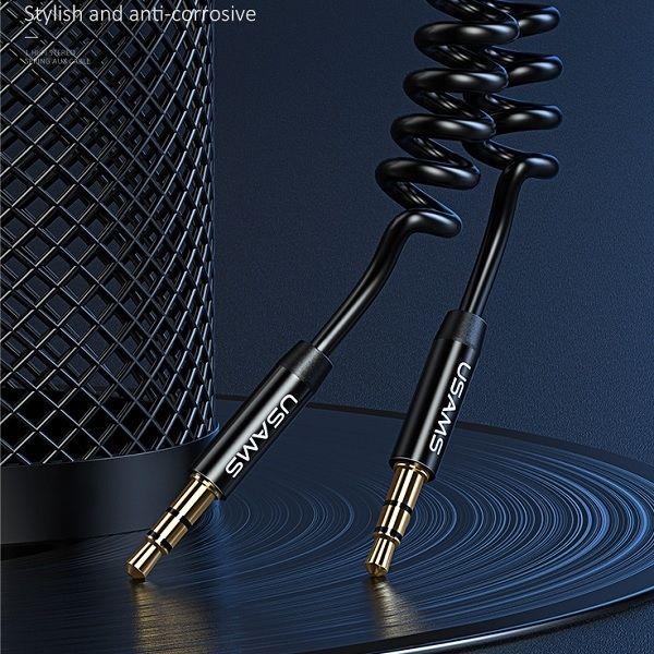 Produktbild Usams Audiokabel 3.5mm Stecker / Stecker 1.2m (1.20 m, AUX Kabel)