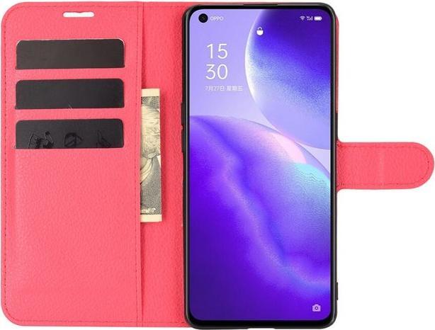 Produktbild MU Classic Litchi Leder Bookcover Series (Oppo Find X3 Lite)