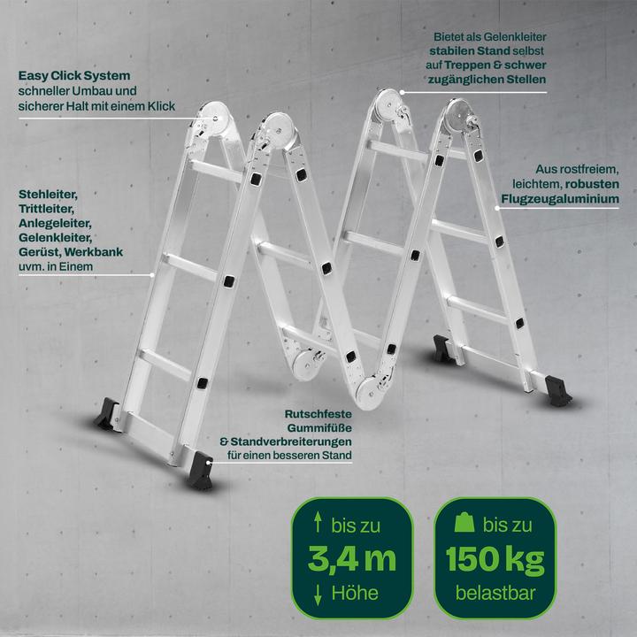 Actual product image Hammersmith SuperLadder (Multi-purpose ladder, 334 cm)