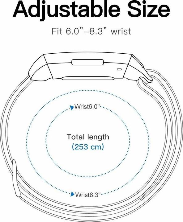 Nährwerte und Zutaten Strap-it Armband (Nylon, Charge 4)
