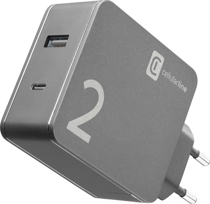 Image du produit Cellularline Chargeur duo (30 W, 1 portion)