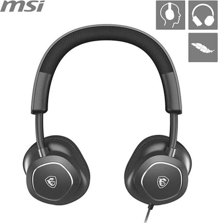 Actual product image MSI GAMING Headset MAESTRO 300 OS3-8ZC8001-000 retail (Cable)
