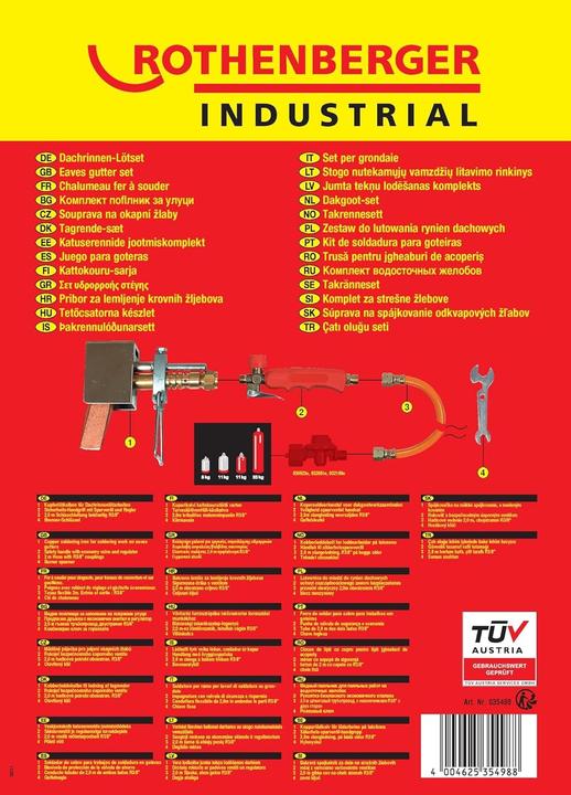 Image du produit Rothenberger Kit de fer à souder Industrial 35498