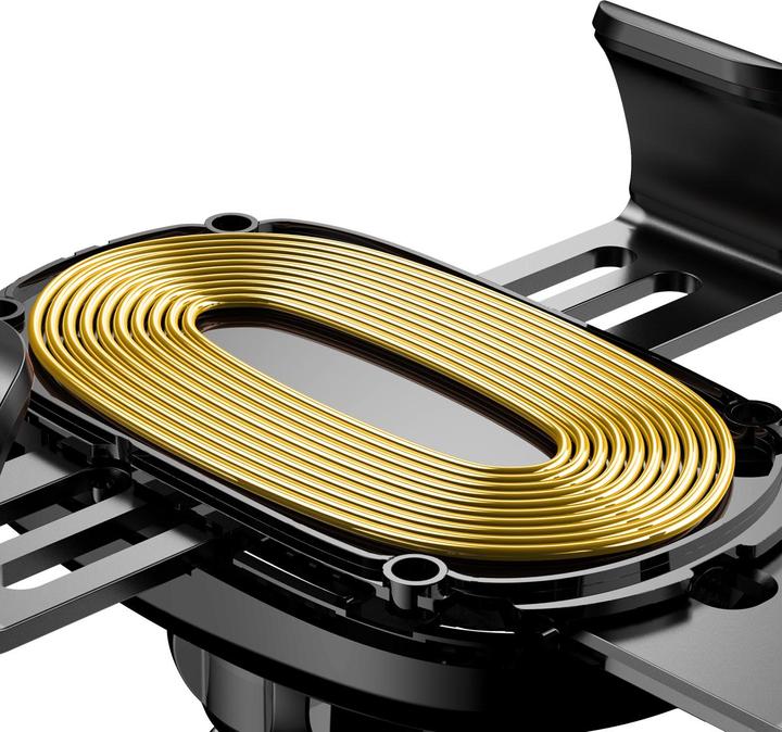 Actual product image Baseus 2 in 1 Qi Fast Charger