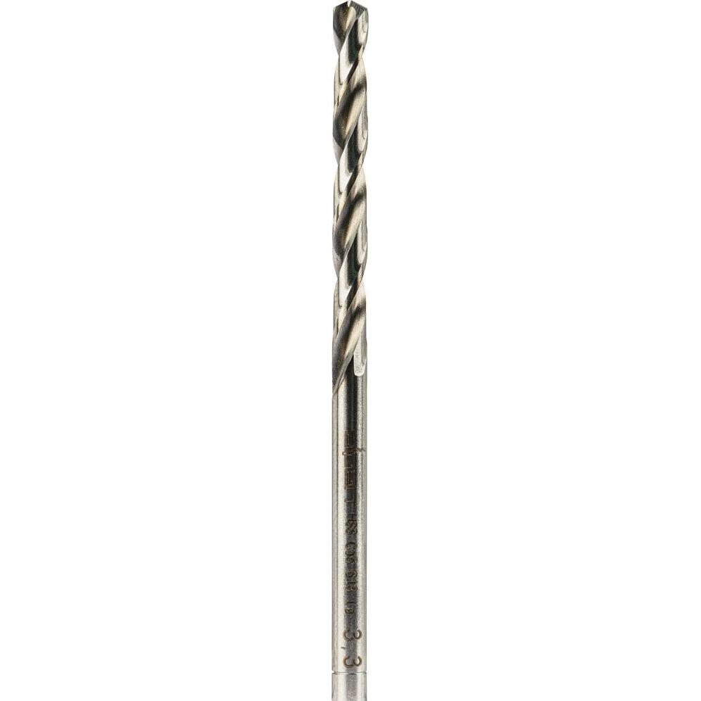 Alpen, Punta da trapano, Mèche hélicoïdale DIN338 Tipo RN HSS Co 3,3x65 mm (3,3 mm)