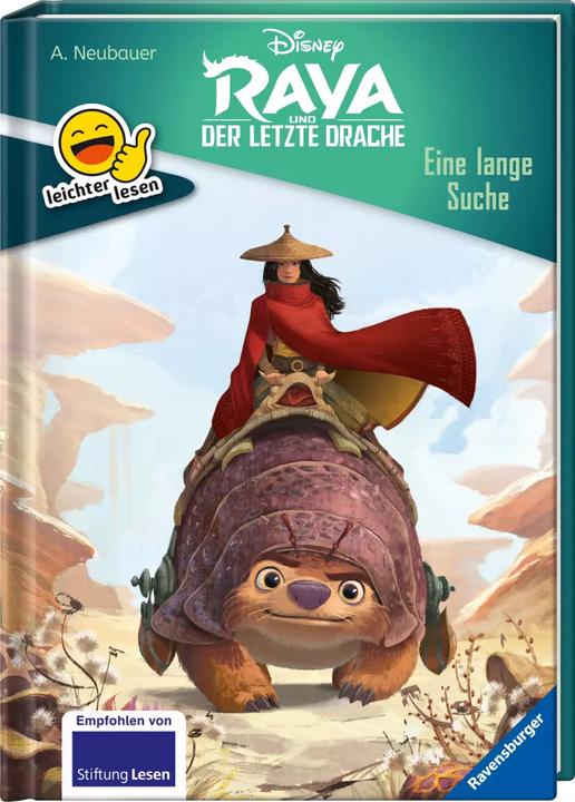 Actual product image Ravensburger Erstleser - leichter lesen: Disney Raya und der letzte Drache: Eine lange Suche (German, Annette new farmer, The Walt Disney Company, 2022)
