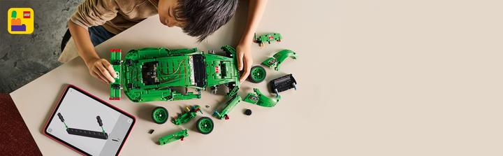 Image du produit LEGO Porsche 911 GT3 R Rexy AO Racing Rennwagen (42224, LEGO Technic)