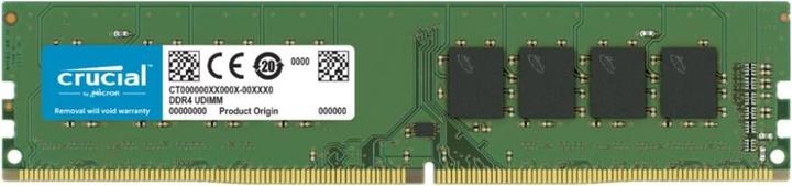 Produktbild Crucial 16 GB DDR4-RAM PC2666 CL19 1x16GB Single Rank (1 x 4GB, 2666 MHz, DDR4-RAM, U-DIMM)