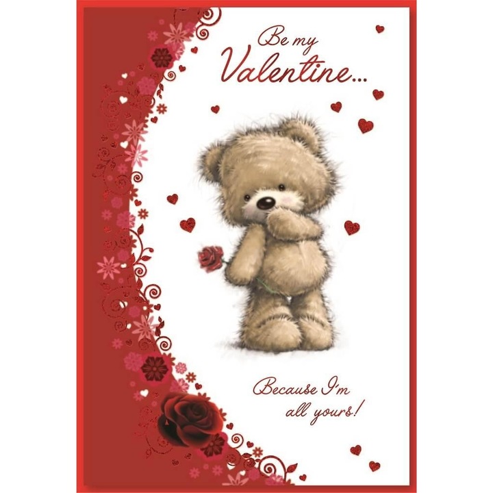 Produktbild Simon Elvin Grusskarte I'm All Yours Valentinstag 6erPack Karton (6 Stk.)