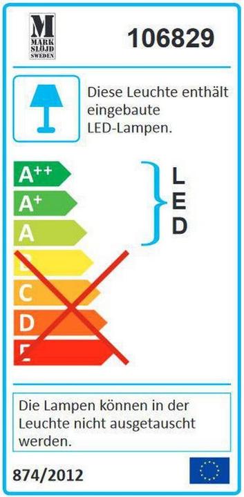 Energie-Label Markslöjd Nest (800 lm)