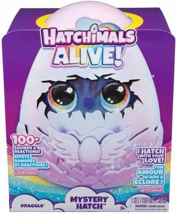 Actual product image Hatchimals EGG Big Egg Secret Hatch Draggle