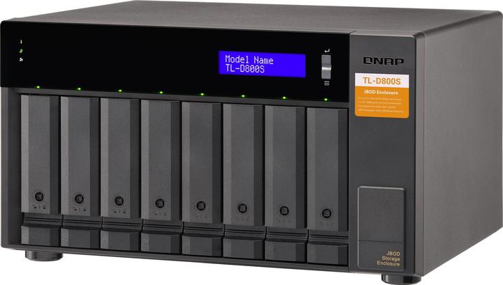 Actual product image QNAP TL-D800S