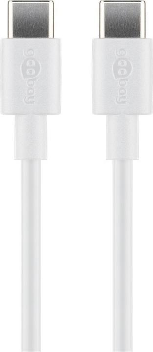 Image du produit Goobay 66317 Câble USB 1 m 2.0 USB C blanc (1 m, USB 2.0)