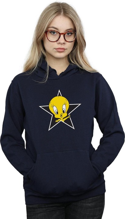 Image du produit Looney Tunes - Sweat à capuche TWEETY PIE STAR - Femme (XXL)