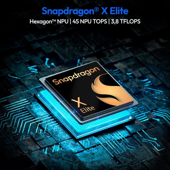 Immagine prodotto Medion SPRCHRGD14 S1 ELITE 62637 - 14" 2,8K, Snapdragon X Elite X1E-78-100, 16GB RAM, 512GB SSD, Win (14", Snapdragon X Elite X1E-78-100, 16.38 GB, 512 GB)