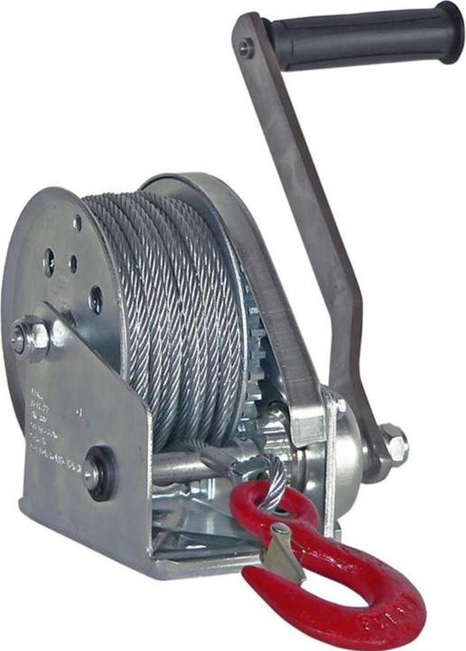 Produktbild Planeta Seilwinde BHW-1200 Seil-Ø 5 mm Seilaufnahme 20 m mit 20 m Seil verzinkt