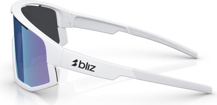 Actual product image Bliz Fusion (matt white, Ice Blue Multicolour, Smoke)