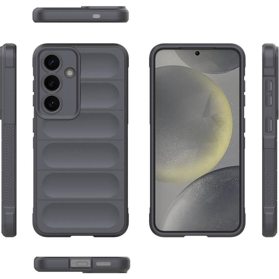 Thumbnail - Cover-Discount Galaxy S25 - Rugged Protective Hülle (Samsung Galaxy S25), Smartphone Hülle, Grau