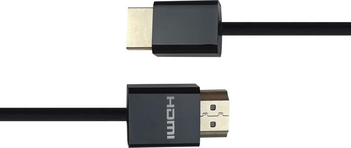 Actual product image Deltaco Ultra-thin HDMI cable 4K UHD, 1m, black (1 m)
