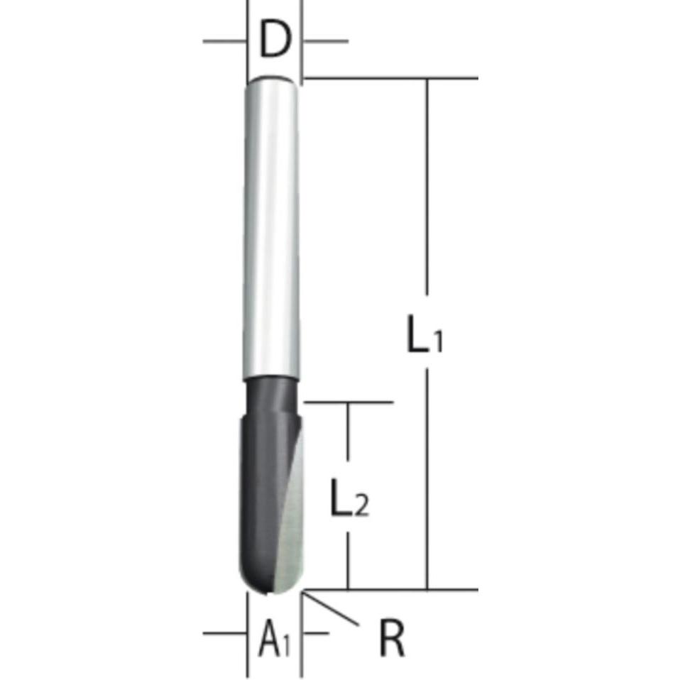 Makita, Fräser, Fräser U-Nut 6mm
