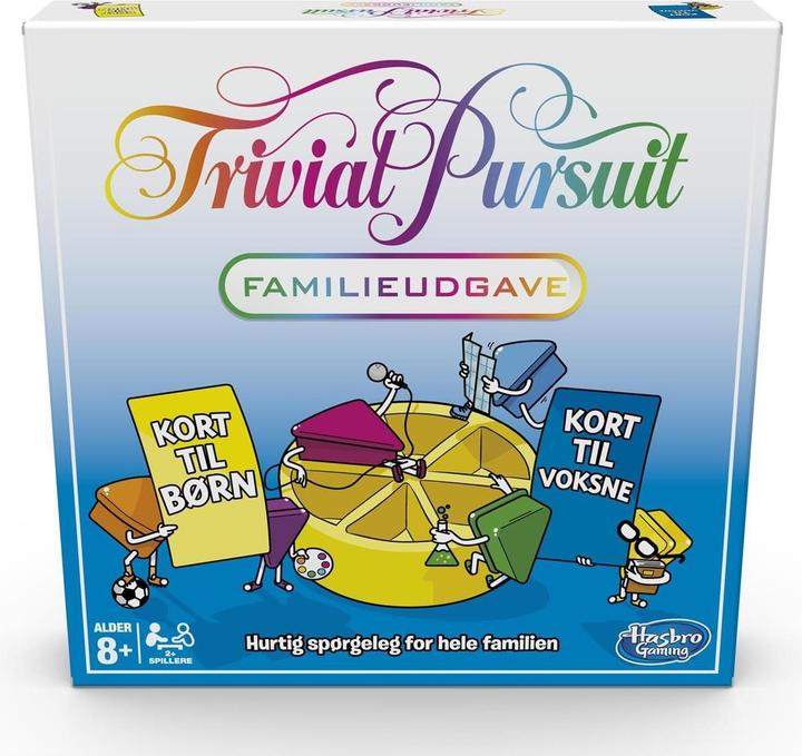 Produktbild Hasbro Trivial Pursuit Family Edition Brettspiel Trivia (Dänisch)