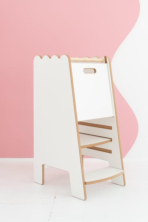 Produktbild Tupti.wood EXTRA SAFE Lernturm Grau (40 x 55 x 90 cm)