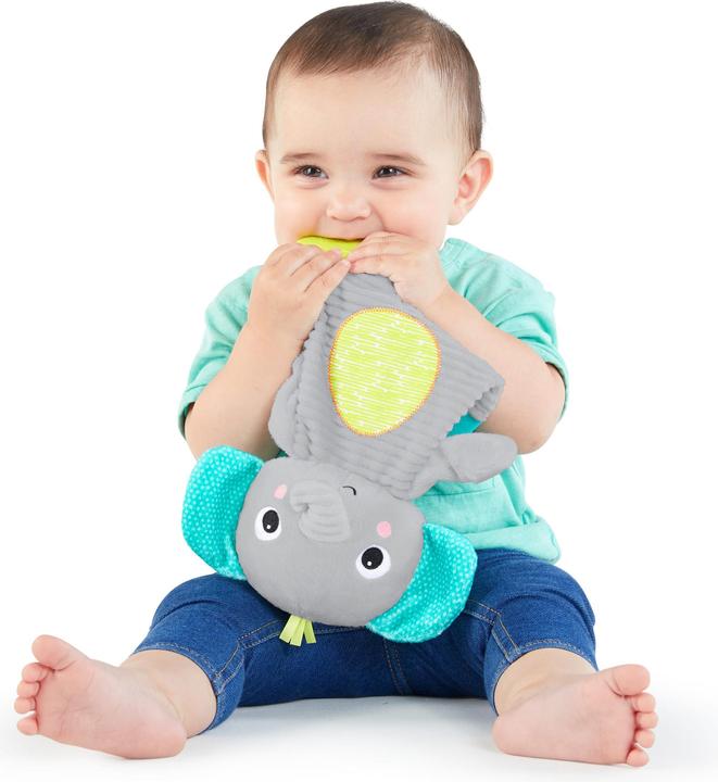 Actual product image Bright Starts Snuggle & teether w. elephant