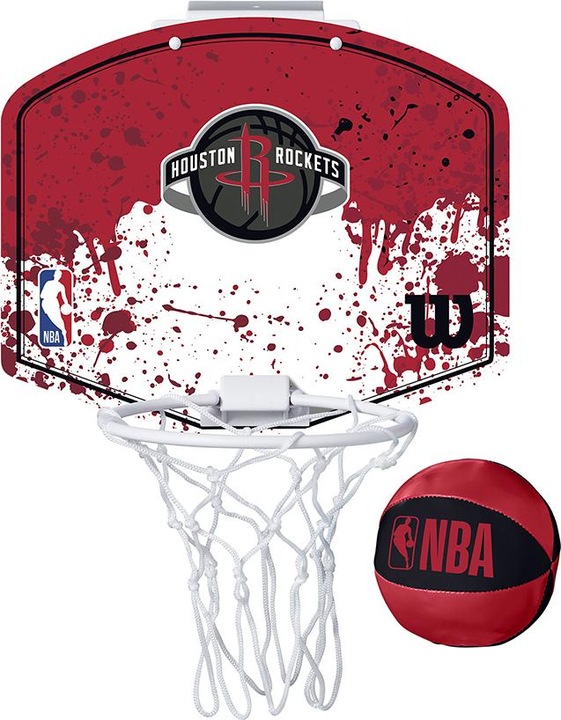 Wilson Nba Team Mini Hoop Houston Rockets