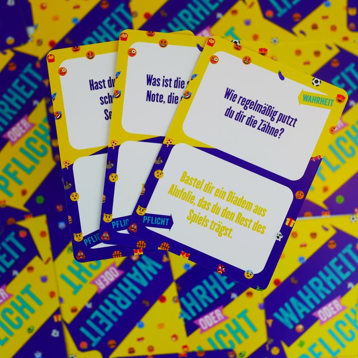 Produktbild Hegemann:Wahrheit oder Pflicht - Die Te (Deutsch, 2 Spieler)