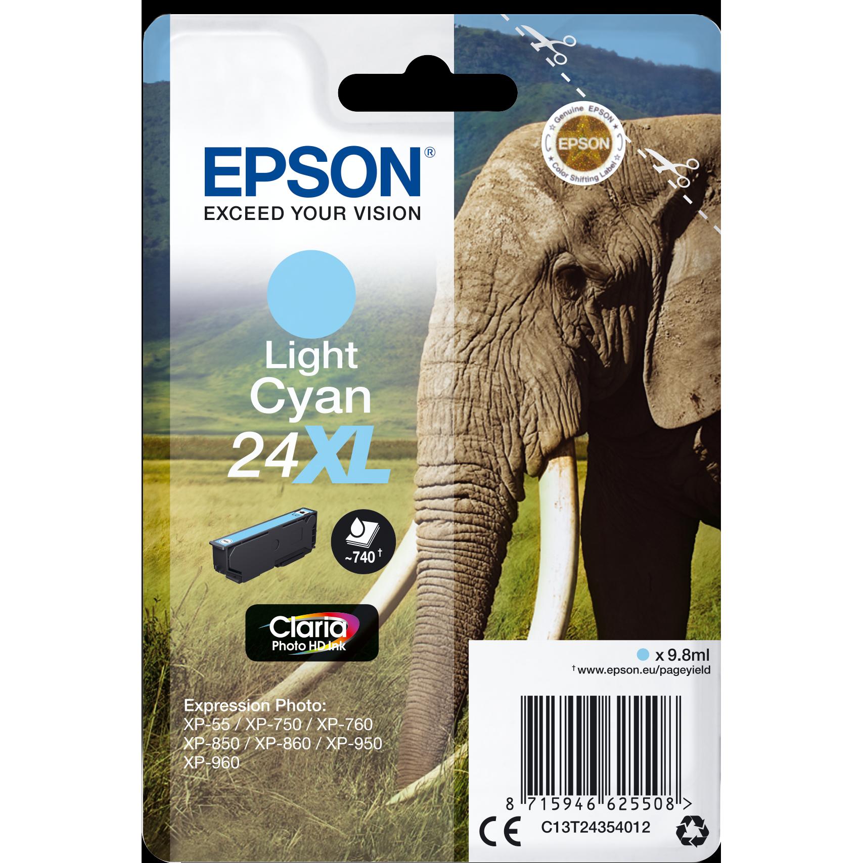 Epson, Druckerpatrone, Claria Photo HD Ink 24xl (LC)